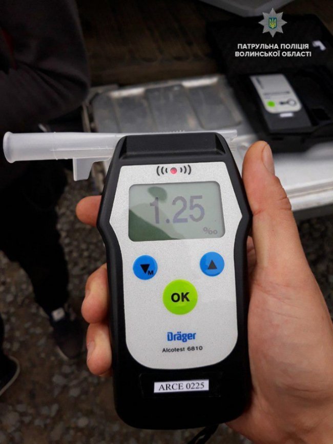 На Волині виявили п'яних водіїв. ФОТО