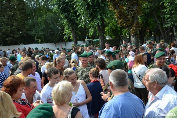 Луцьк зустрів героїв-прикордонників. ФОТО