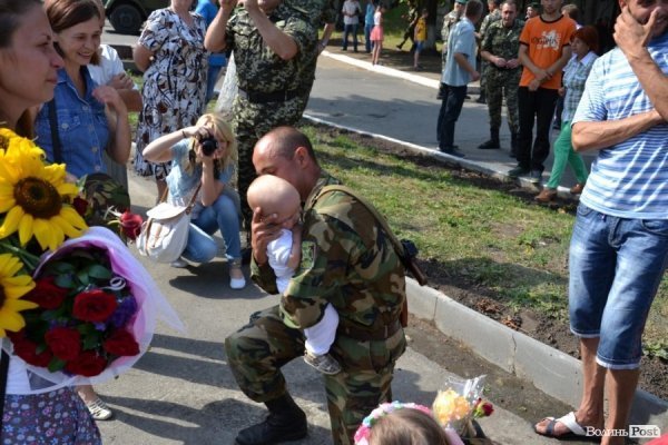 Луцьк зустрів героїв-прикордонників. ФОТО