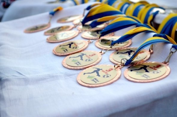 Луцькі школярі боролися за «Шкіряний м’яч». ФОТО