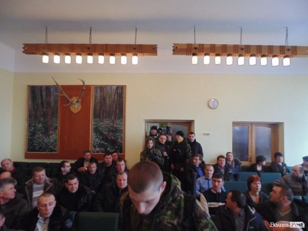 Як Правий Сектор шукав головного лісника Волині. ВІДЕО