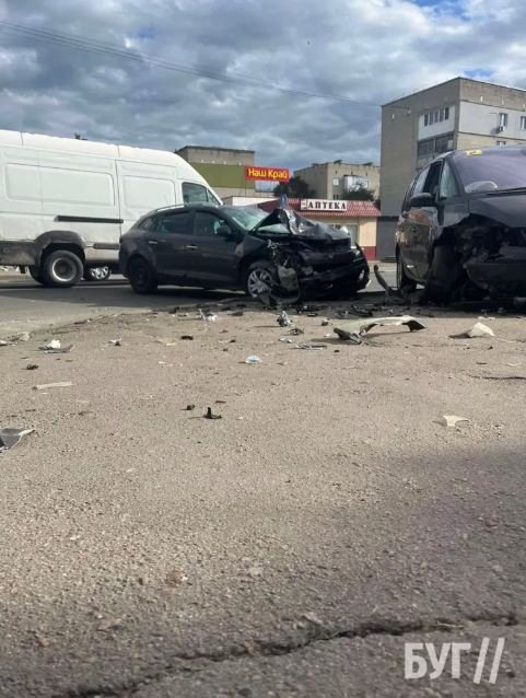 На Волині зіткнулися два автомобілі. ФОТО