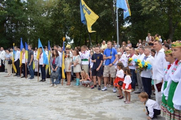 Пам’ятник «Борцям за волю України» відкрили в Ковелі. ФОТО