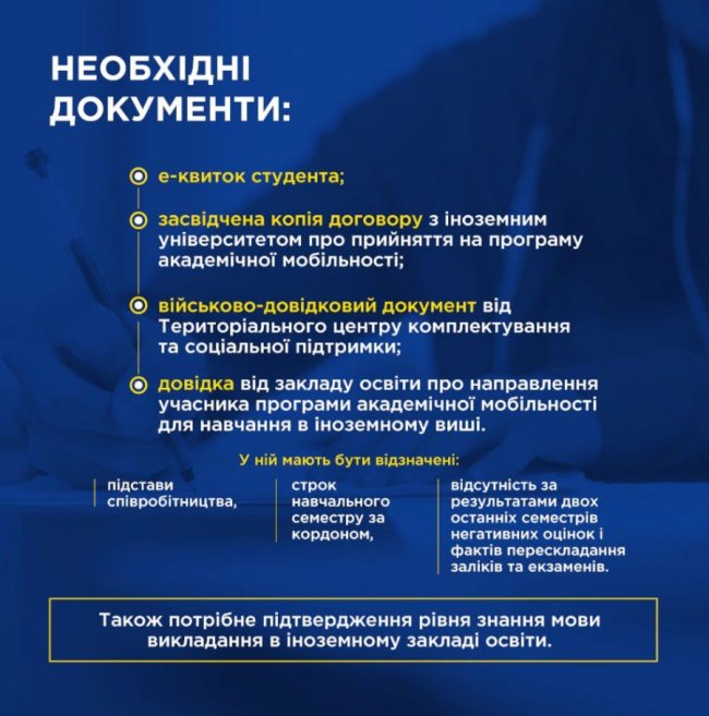 Як чоловікам виїхати за кордон на навчання: уряд затвердив правила
