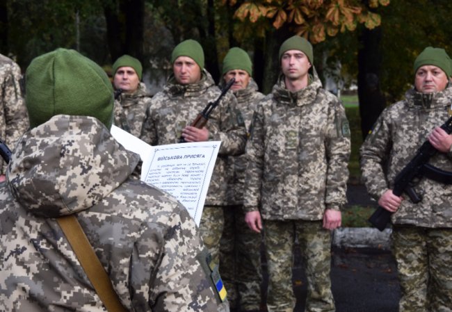 Прикордонники склали військову присягу в Луцьку
