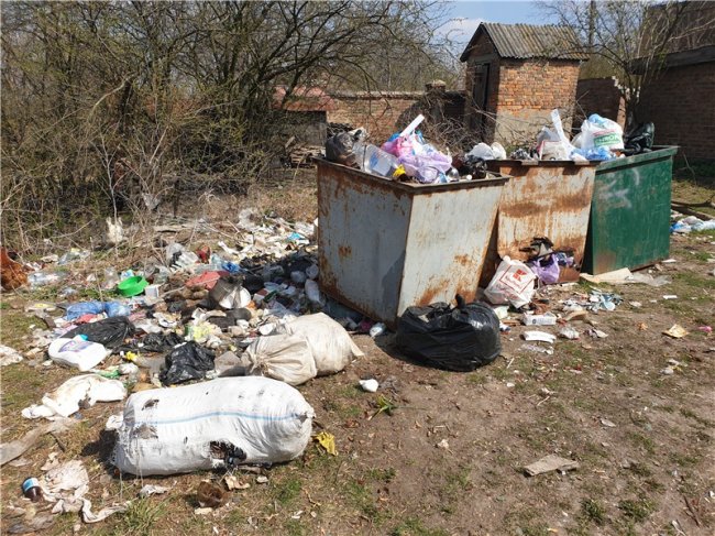Сморід та антисанітарія: у місті на Волині три тижні не вивозять сміття. ФОТО