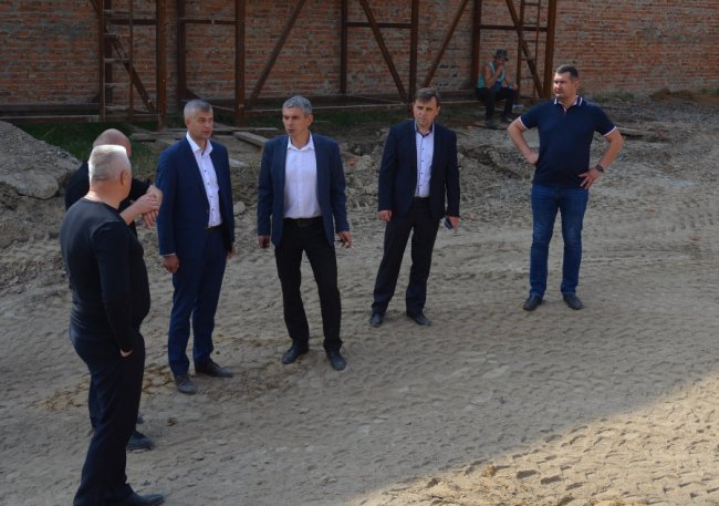 Будівництво спорткомплексу у Торчині: показали, на якому етапі роботи. ФОТО