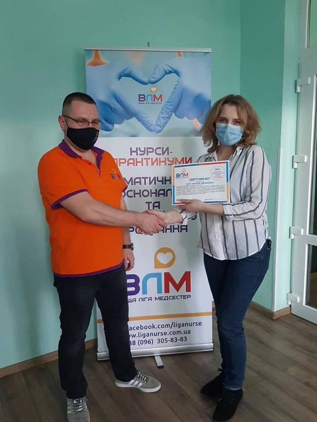 Вища Ліга медсестер провела тренінг для медпрацівників «первинки» на Волині. ФОТО
