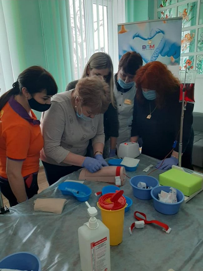 Вища Ліга медсестер провела тренінг для медпрацівників «первинки» на Волині. ФОТО