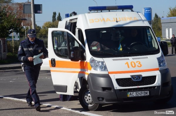 У Луцьку зіткнулись «Fiat» і «Hyundai»: людина в лікарні. ФОТО 