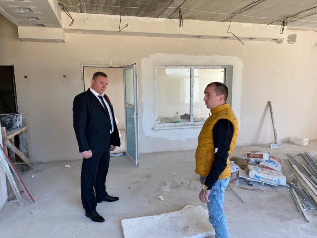 У селі Дачне будують перший дитячий садочок 