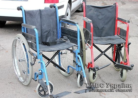 Міліцейському госпіталю на Волині презентували інвалідні візки. ФОТО