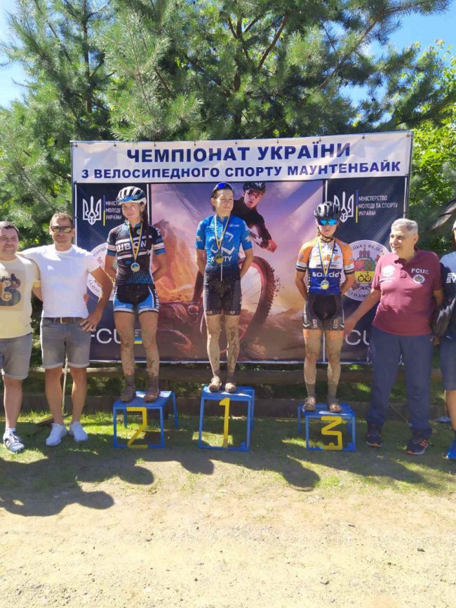 Волинські спортсмени – переможці та призери чемпіонату України з велоспорту. ФОТО