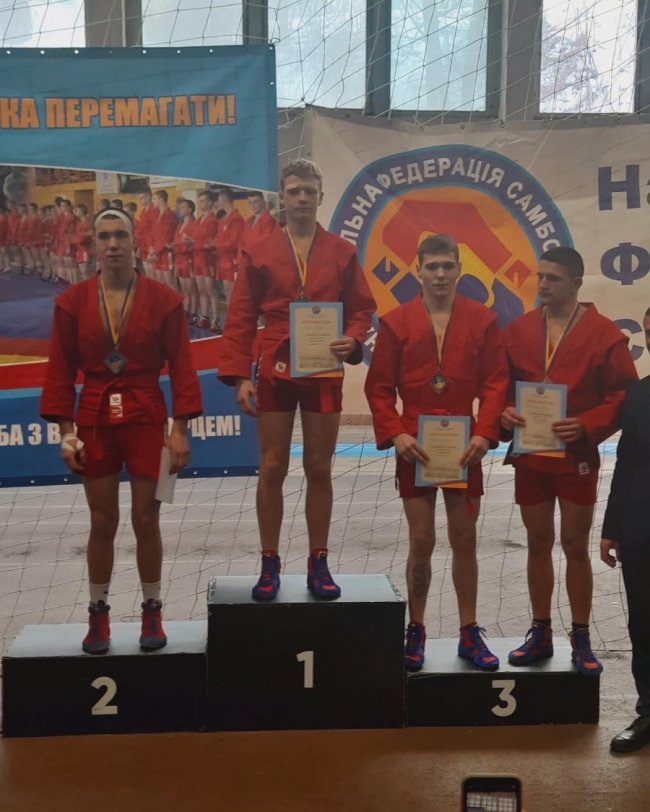 Волиняни здобули три медалі на чемпіонаті України з бойового самбо