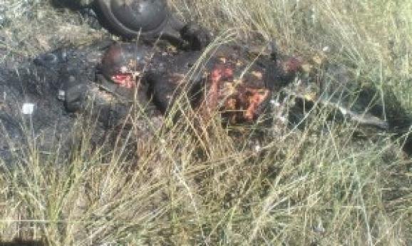 Під Луганськом знайшли обгорілі тіла чотирьох українських військових. ФОТО18+