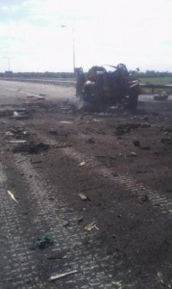 Під Луганськом знайшли обгорілі тіла чотирьох українських військових. ФОТО18+