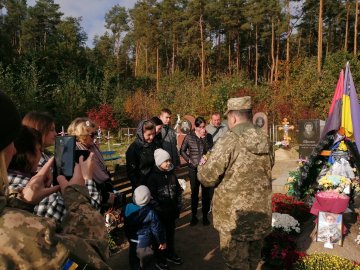 Нагороду загиблого воїна з Волині отримав його наймолодший син
