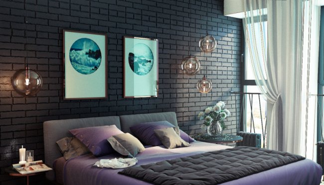 Приклад оформлення спальні у квартирі ЖК «Супернова» (проект)