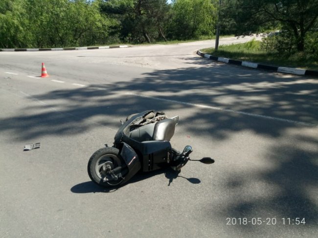 Волинянин на  Audi травмував скутериста