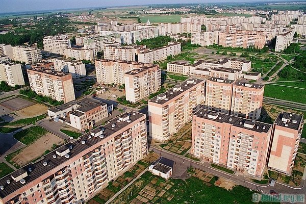 Луцьк 1990-х з висоти польоту птаха. ФОТО