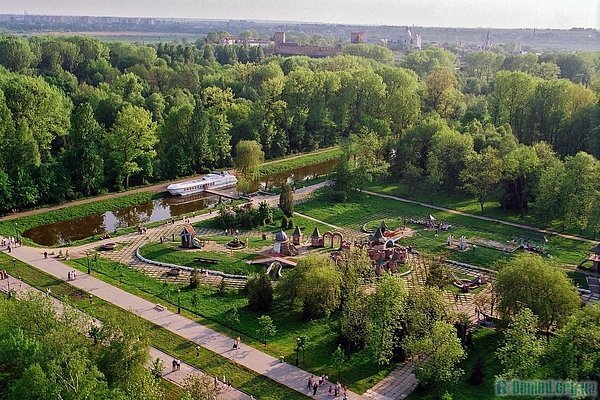 Луцьк 1990-х з висоти польоту птаха. ФОТО