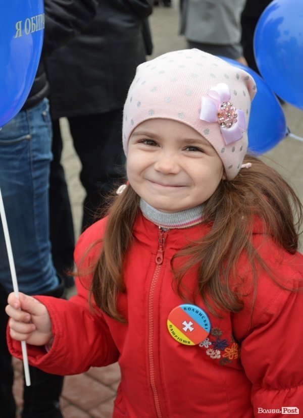 У Луцьку відбувся Євромітинг. ФОТО