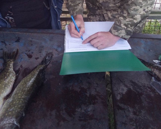 Затримали волинянина, який ловив рибу сітками. ФОТО