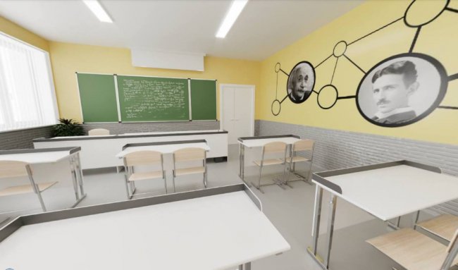 Показали, якою має бути школа у Маневичах після капремонту