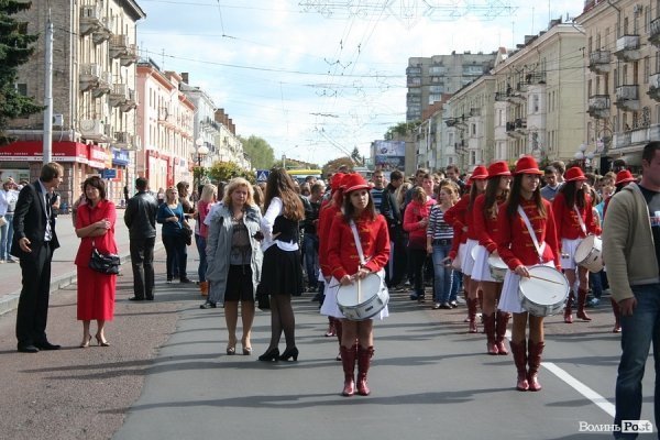 У Луцьку агітували за тверезе життя. ФОТО