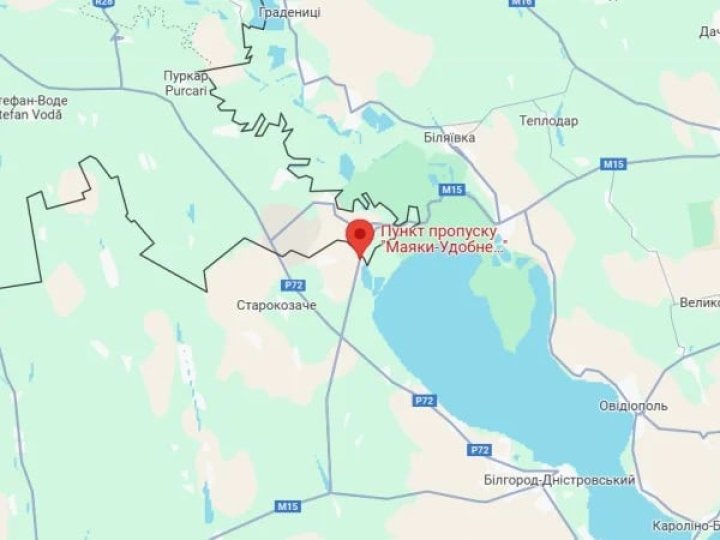 На кордоні між Україною і Молдовою під час російського обстрілу снаряд зрикошетив  і поцілив в автобус