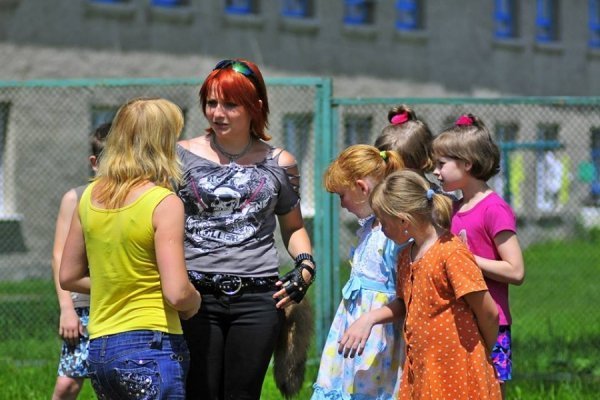 Байкери-«терапевти» влаштували свято для дітей. ФОТО