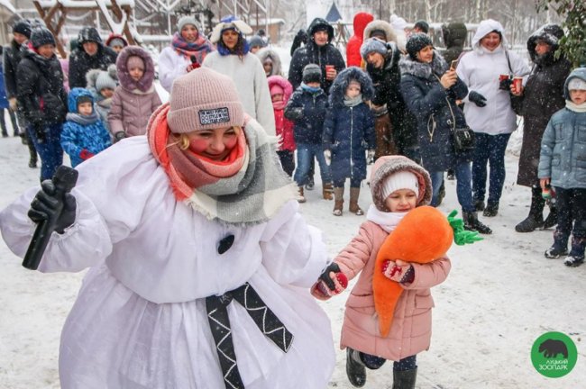 Святий Миколай у луцькому зоопарку влаштував свято для діток. ФОТО