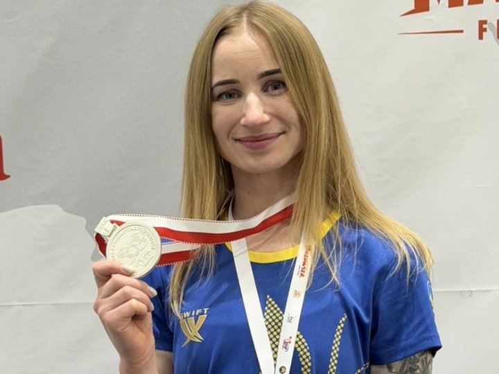 Волинянка здобула срібло на чемпіонаті світу з жиму лежачи. ФОТО