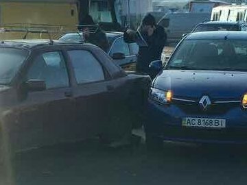 Біля луцької автостанції – аварія