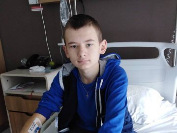 Хворому хлопчику з Волині успішно пересадили кістковий мозок. ФОТО