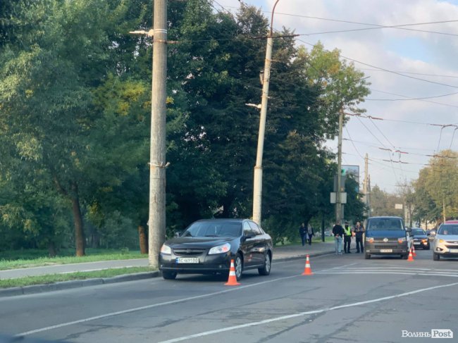 У Луцьку на Глушець – «тягучка» через ранкові аварії. ФОТО