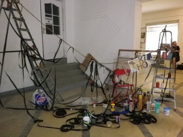 У Луцьку - виставка кіноескізів. ФОТО