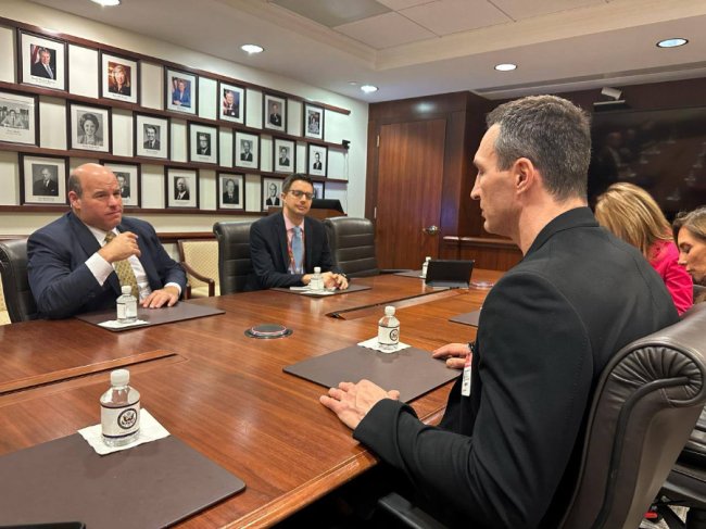 Володимир Кличко провів низку зустрічей у Держдепартаменті США – говорив про термінову допомогу Україні