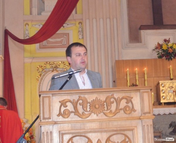 Заступник луцького міського голови Тарас Яковлєв