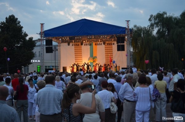 Як Луцьк гуляв День Незалежності. ФОТО 