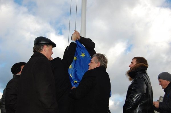 Другий день Нового Майдану у Луцьку. ФОТО