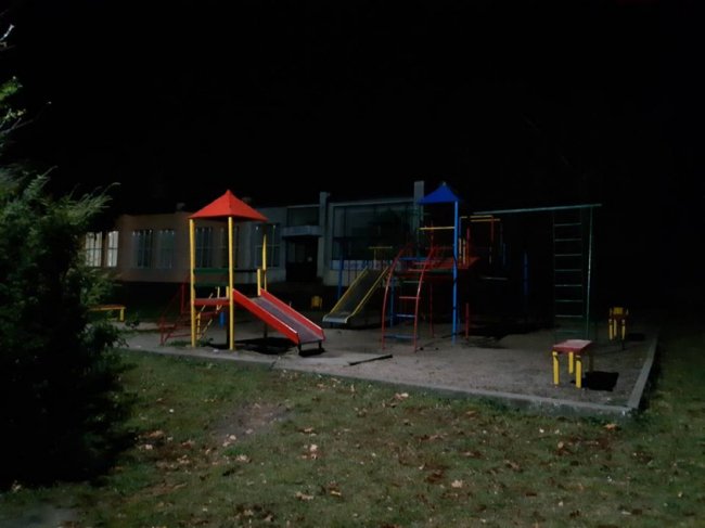 Уперше за роки незалежності з’явилося освітлення у парку на Волині