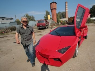 Саморобну Lamborghini складав 4 роки. ФОТО. ВІДЕО