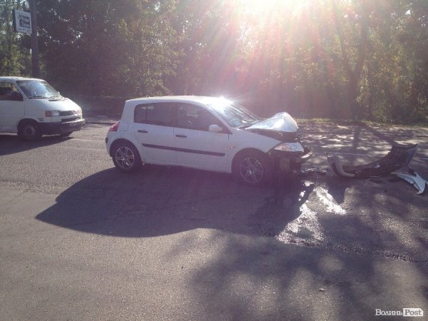 У Луцьку трапилася ДТП. ФОТО