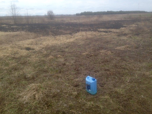 На Волині «на гарячому» спіймали палія трави