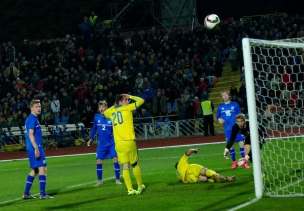 Молодіжна збірна України програла Ісландії. ФОТО