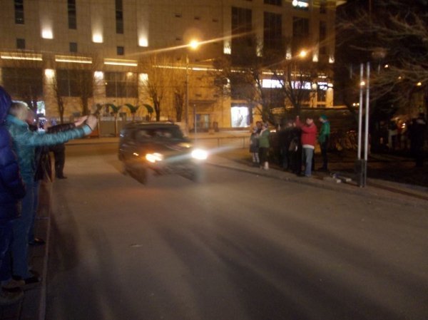 У Луцьку зустріли бійців батальйону «Світязь». ФОТО