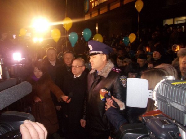 У Луцьку зустріли бійців батальйону «Світязь». ФОТО