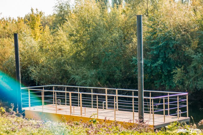 У Луцьку на Стиру облаштували ще один причал. ФОТО