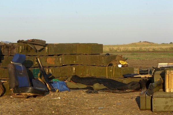 Сили АТО під Луганськом. ФОТО